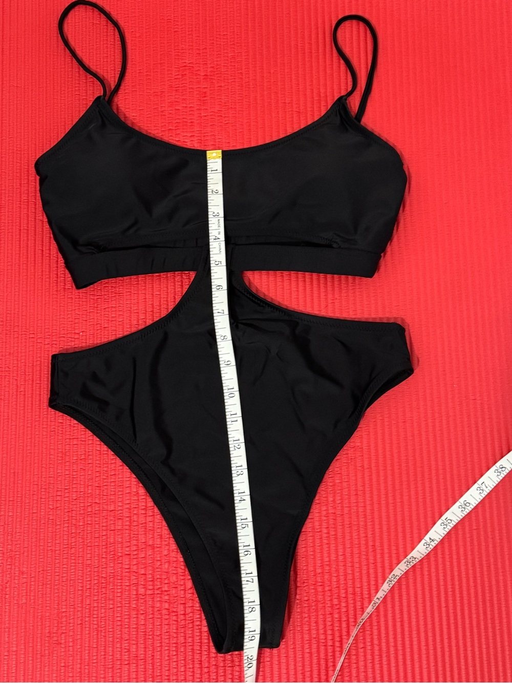 Black Cutout Two-Piece Bikini size L - Picture 6 of 8